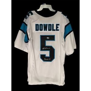 Rico Dowdle Hand-Signed Carolina Panthers Custom Jersey – Beckett Authenticated